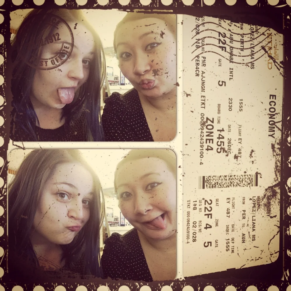 Shameless airport selfie
