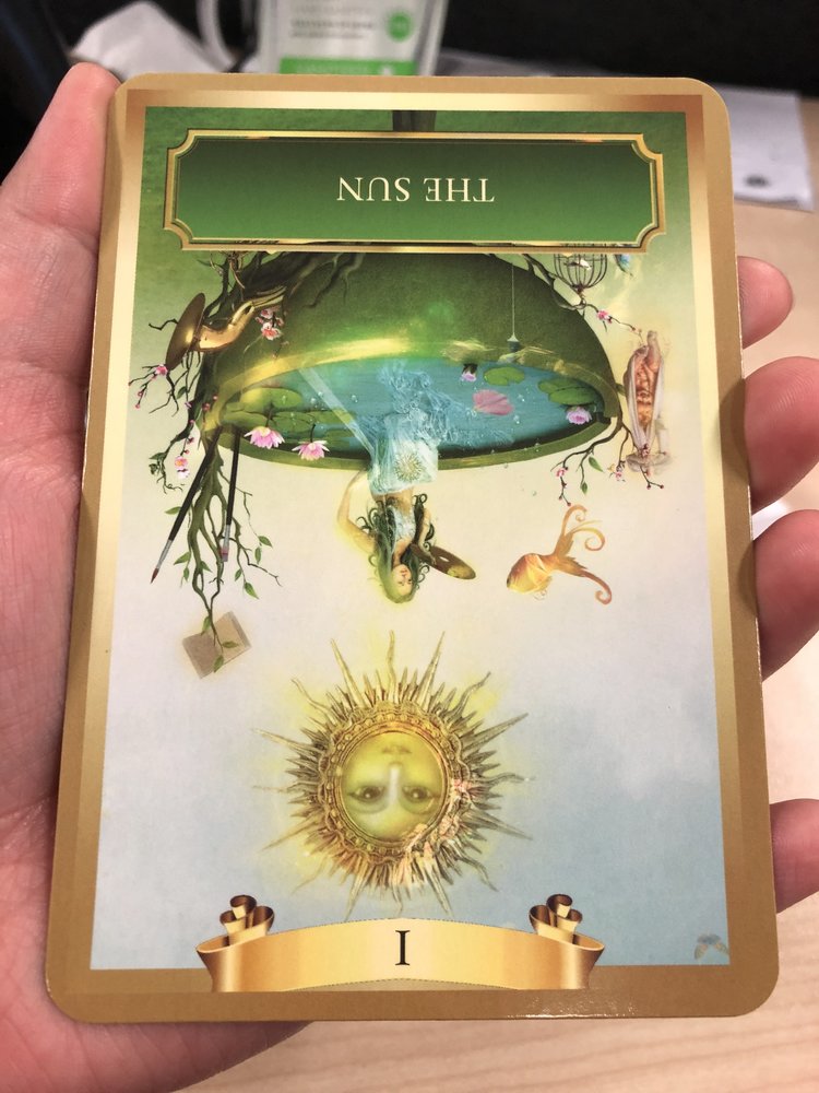 Energy Oracle Cards Sun