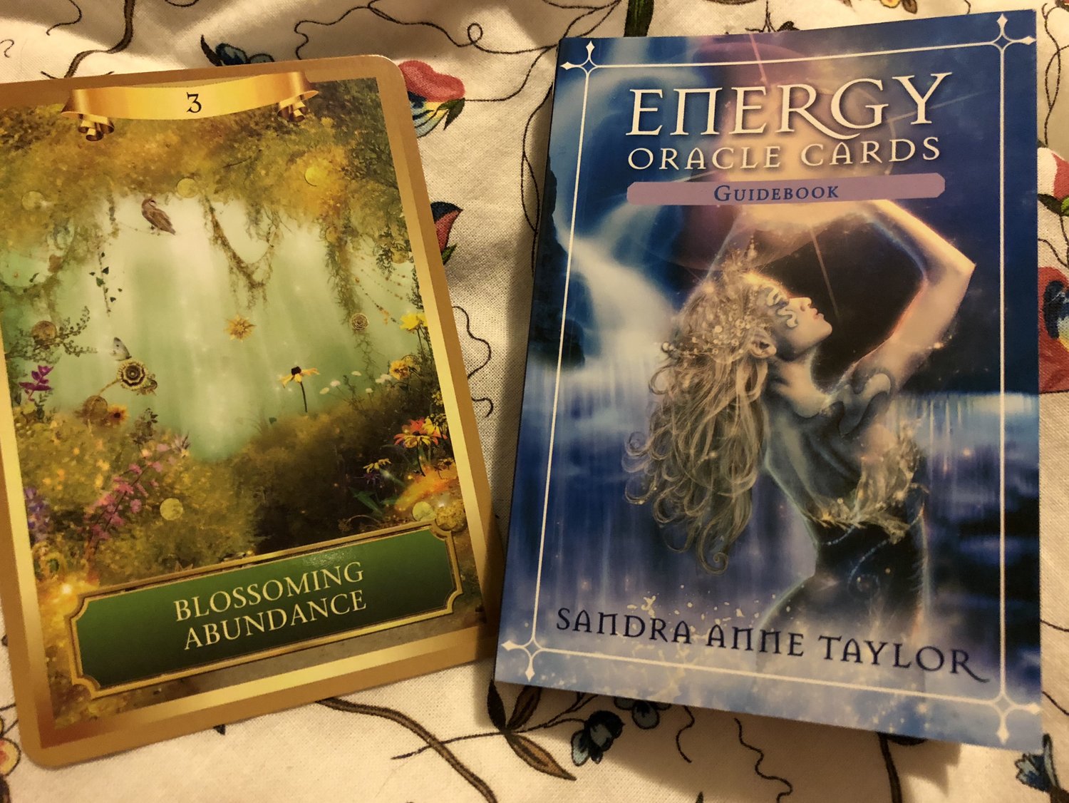 Energy Oracle Cards Blossoming Abundance