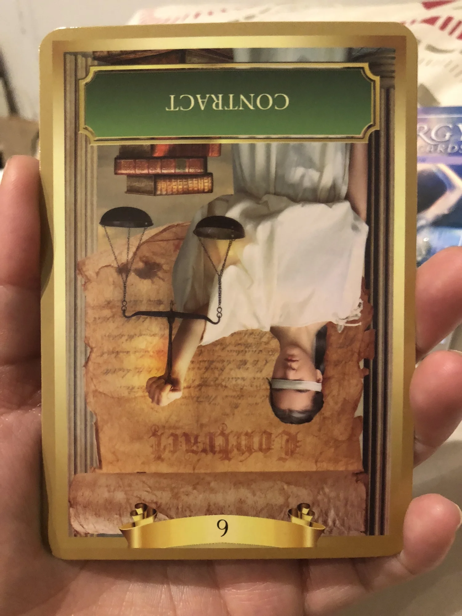 Energy Oracle Cards Contract