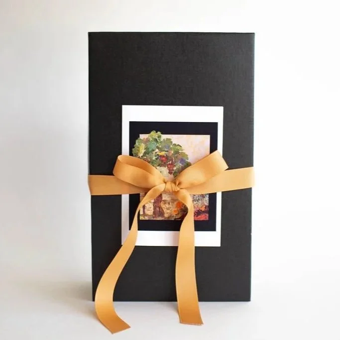 Wrapped gift box