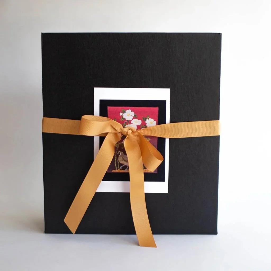 Wrapped gift box