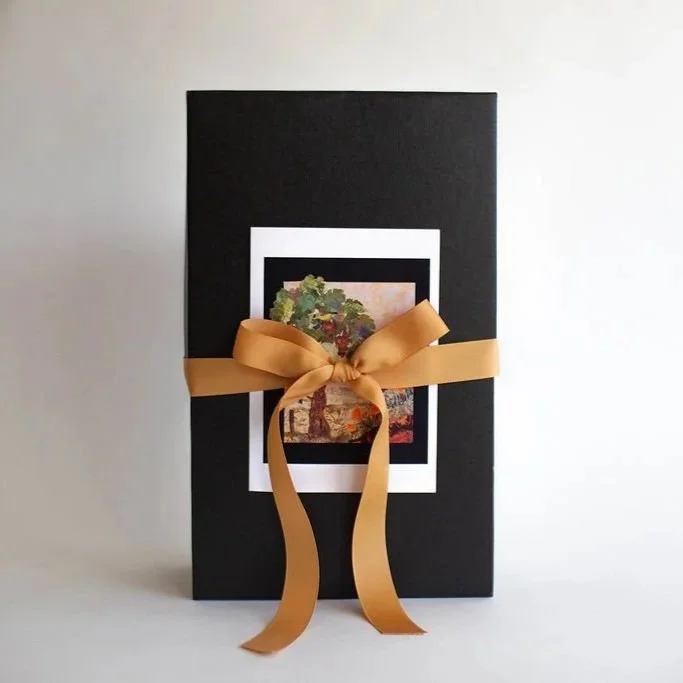 Wrapped gift box