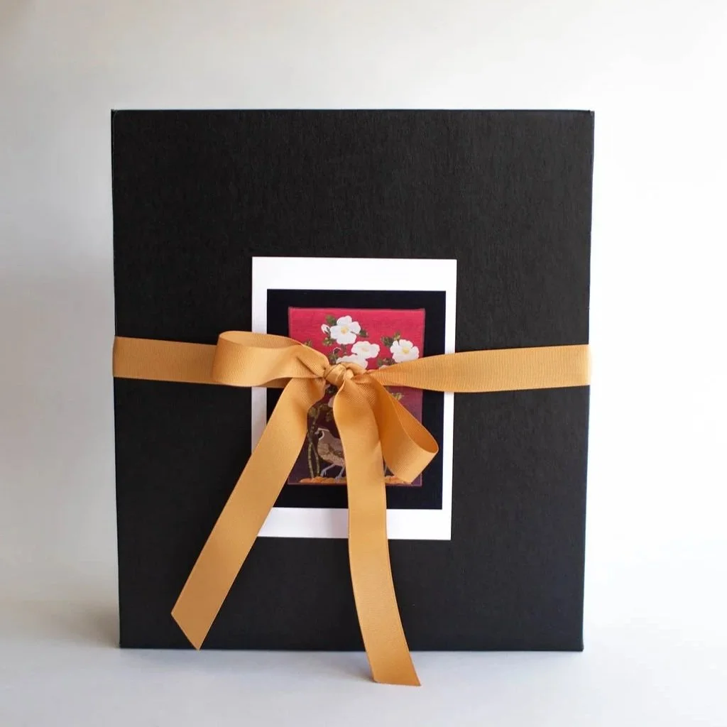 Wrapped gift box