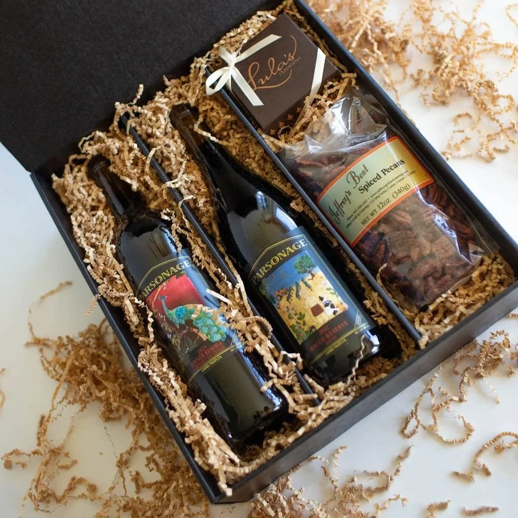 The Full Spread open gift box