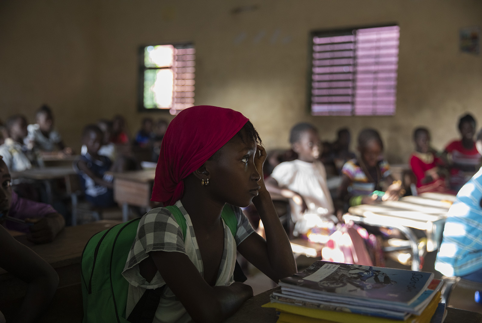  Fenda Diao, will be attending middle school next year in Kolda, Senegal. For young girls in middle school, it is apparent that one of their biggest fears is arranged marriage and thus dropping out of school. Fenda has already voiced her opinion to h