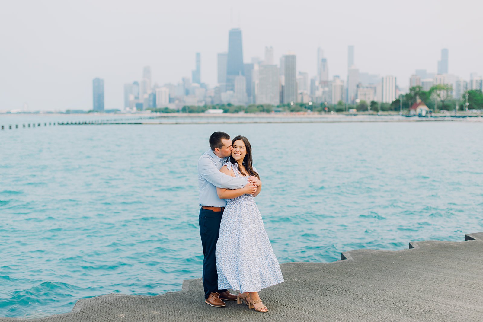 KATHRYN &amp; JACKSON | DOWNTOWN CHICAGO SUMMER ENGAGEMENT SESSION (Copy)