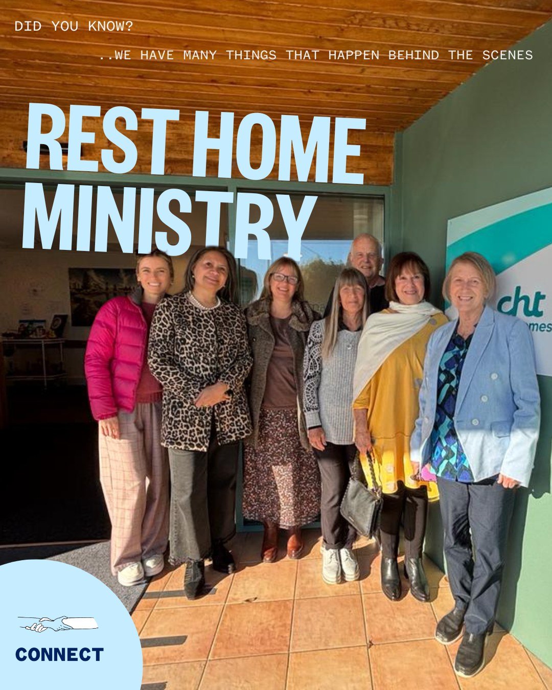 We have a loving and passionate team who visit rest homes in our city most weeks. They worship, share a message and pray, helping to bring the love of God to those who might not be able to attend a church gathering. 💞  We love our Rest Home Ministry