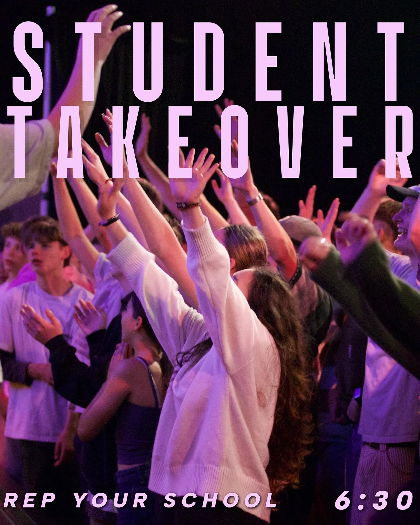 Student Takeover 🔥
For the students by the students 🙏
See you all in your uniforms tomorrow night!