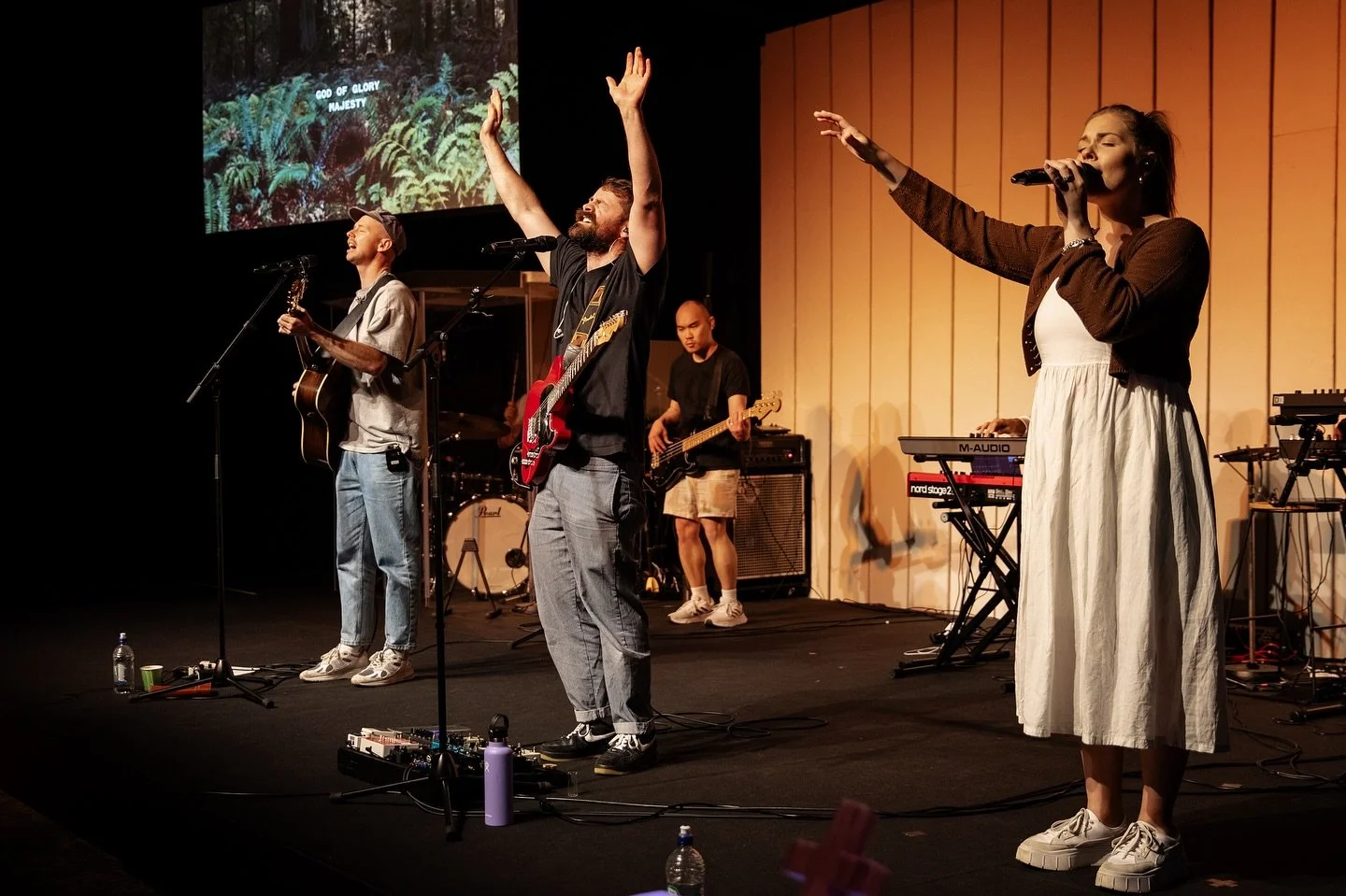 SUNDAYS ARE FOR CHURCH. What a Sunday. A huge thank you to @souvenirsworship for leading us so beautifully in worship. We went away with something special! And to you! Thanks for being a part of the most beautiful community.