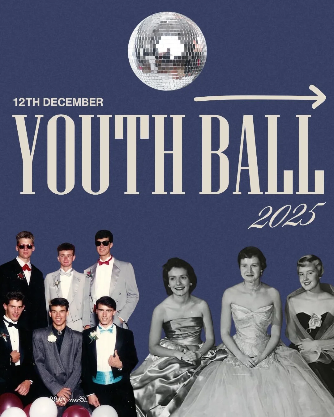 YOUTH BALL 🪩 (make sure you scroll 👀)

We can&rsquo;t wait to see you at the Ball on Friday 6:30-9pm at 37 Newton Street!

Suit up boys and dress up girls cause we&rsquo;re gonna have SUCH a good night! 
Things we have lined up&hellip; 
- Red Carpe