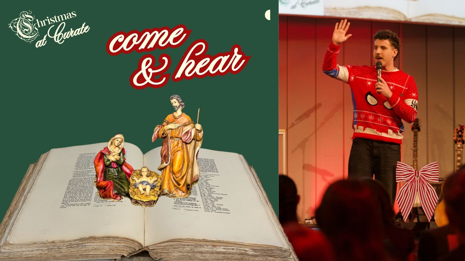 Christmas at Curate - Come &amp; Hear • Isaac Smith