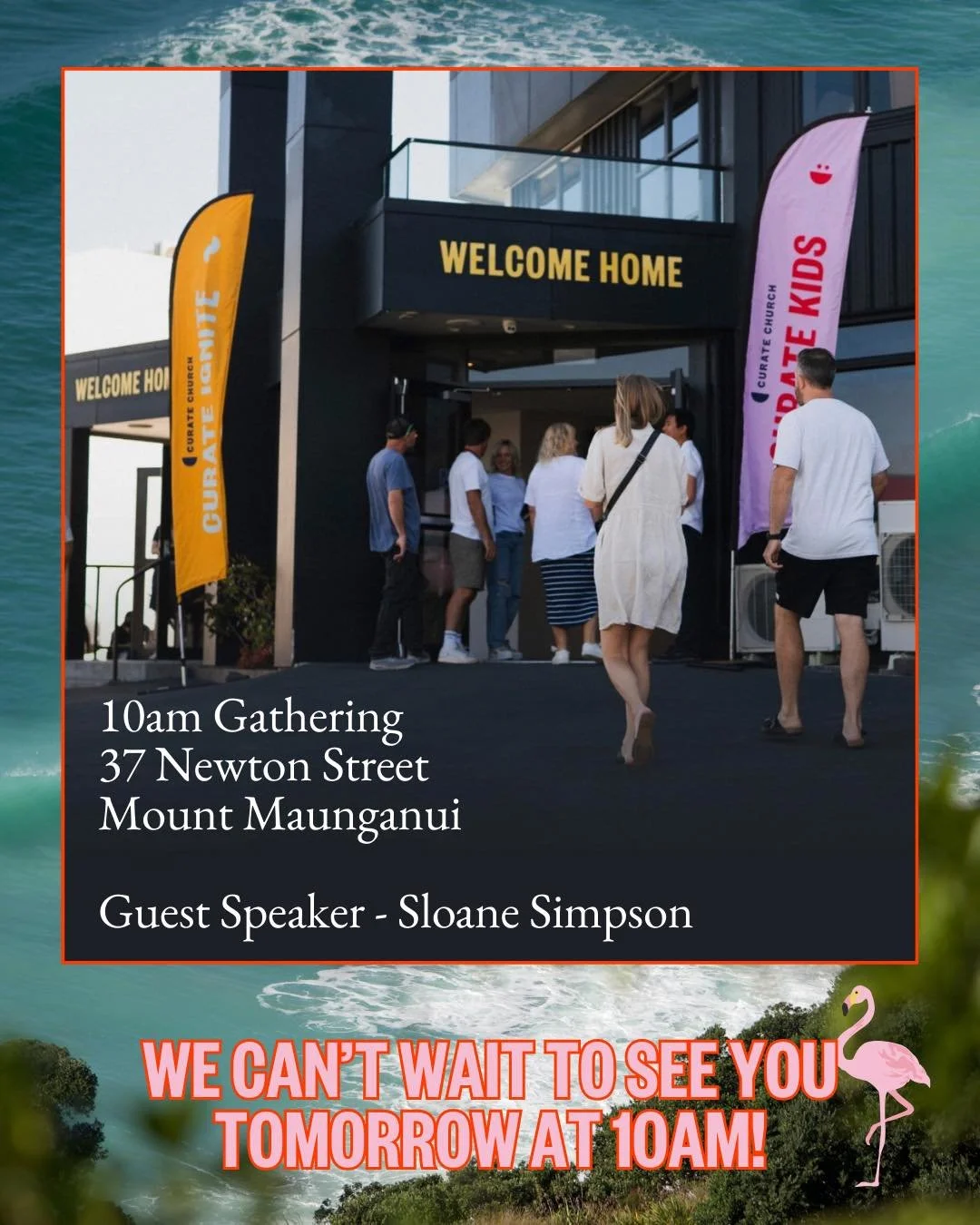 1 day to go . . . 
We are back! Gathering at 10am, we are so excited to gather again after our summer sabbath!  Guest speaker Sloane Simpson, worship and all the catching up &amp; coffee. See you tomorrow!