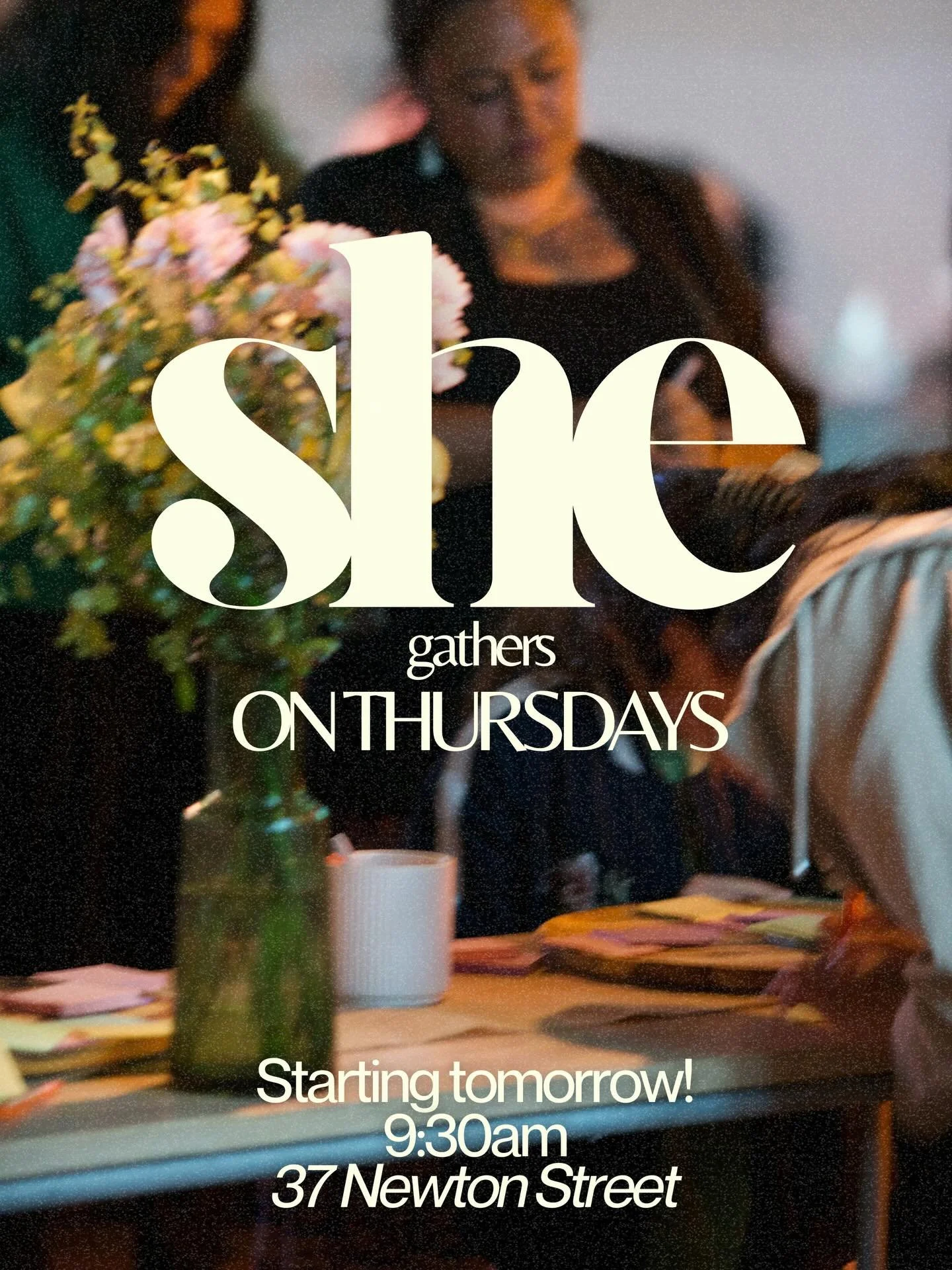 CALLING ALL THE LADIES! 🙋&zwj;♀️

We have our very first women's ministry gathering happening TOMORROW morning!!!!!!!!

Tell your girls, your Mama, your sisters, aunties &amp; neighbours to come along 💗

9:30am, 37 Newton St 💐💐