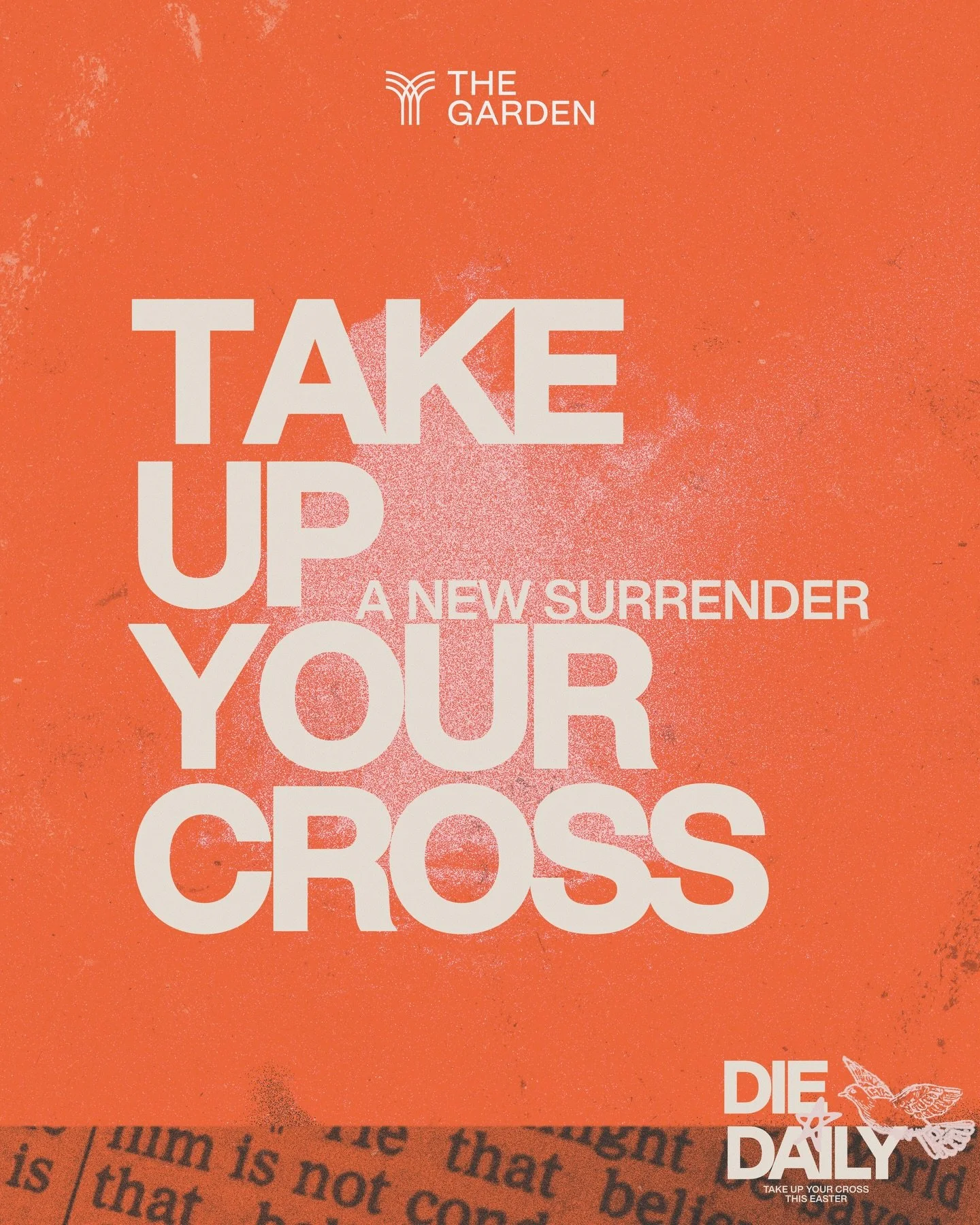 Tomorrow we begin a brand new series: Die Daily.

Jesus did not invite people to admire Him from a distance.
He invited them to follow Him.
And following Jesus has always come with a call:
&ldquo;Whoever wants to be My disciple must deny themselves, 