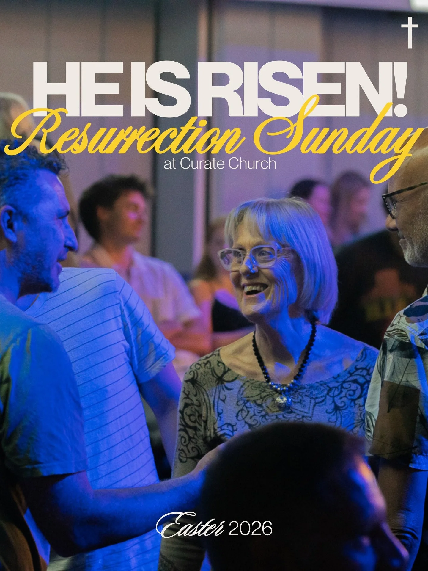 HE IS RISEN! 🙌

✝️ Today we remember &amp; celebrate the fact that over 2000 years ago, Jesus Christ rose victoriously from the grave 

We have 2 specially crafted gatherings today &amp; would LOVE to see you at one (or both!) of them ❤️

10AM // Wa