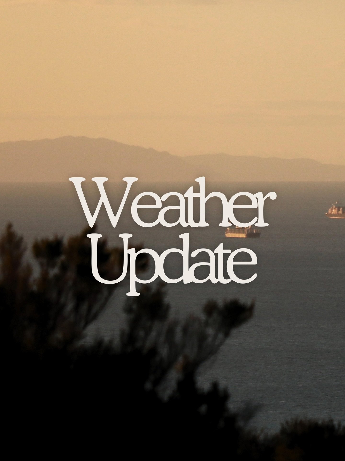 📣 IMPT WEATHER UPDATE 

We'll be closely monitoring the weather situation &amp; make adjustments to this weekend's gatherings if &amp; where needed.

‼️ Keep an eye out on our social platforms for any updates! 

Stay safe e hoa mā &amp; PLEASE reach
