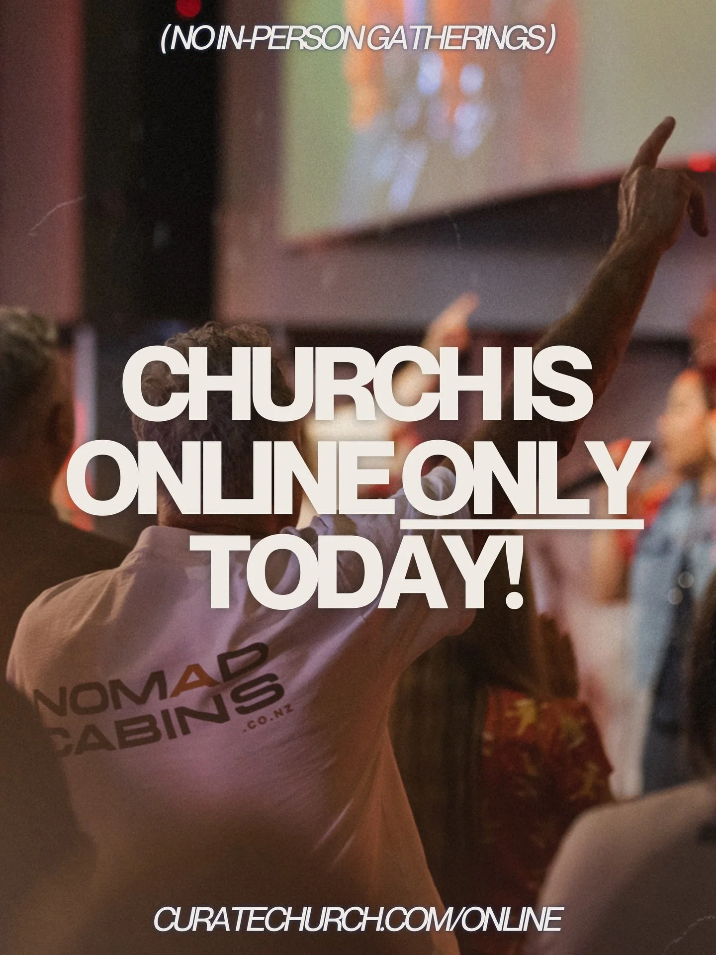 CHURCH IS ONLINE TODAY!

We can't wait! We have Ps Tim Mangan preaching across the day!!

LOVE YOU CHURCH ❤️
