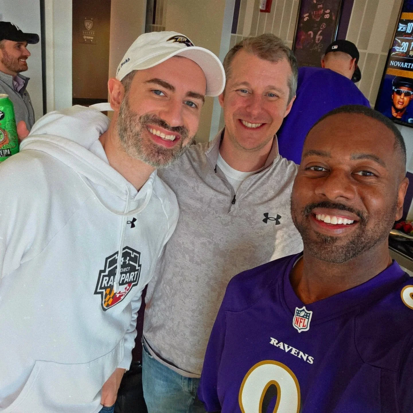 Action Packed Weekend.  #ravensflock // caps cappin'