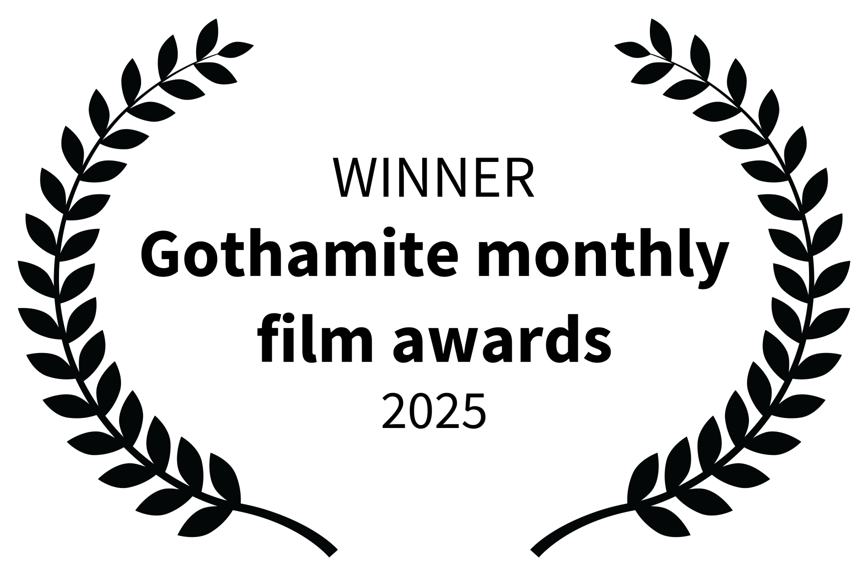 WINNER - Gothamite monthly film awards - 2025.png