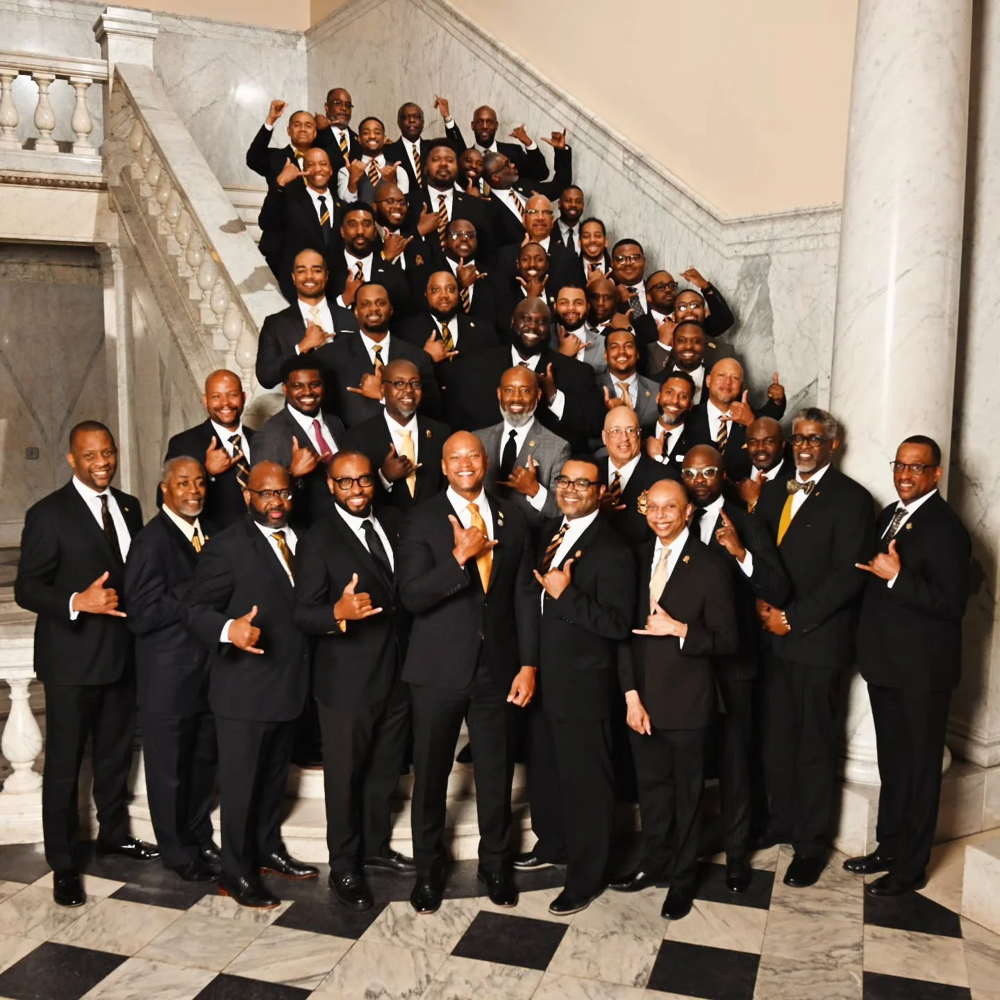 Maryland Alphas.  A least a few of us. 

@deltalambda1919 @apa1906network