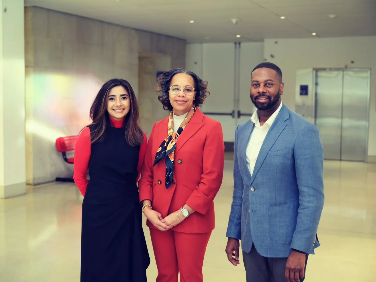 Amy Sherald at the @baltimoremuseumofart &mdash; officially the biggest exhibit in the museum&rsquo;s history.  It's heading to the #Atl next (@highmuseumofart)

Had the chance to join Tamla Olivier (BGE) and Asma Naeem (BMA) to talk about how cultur