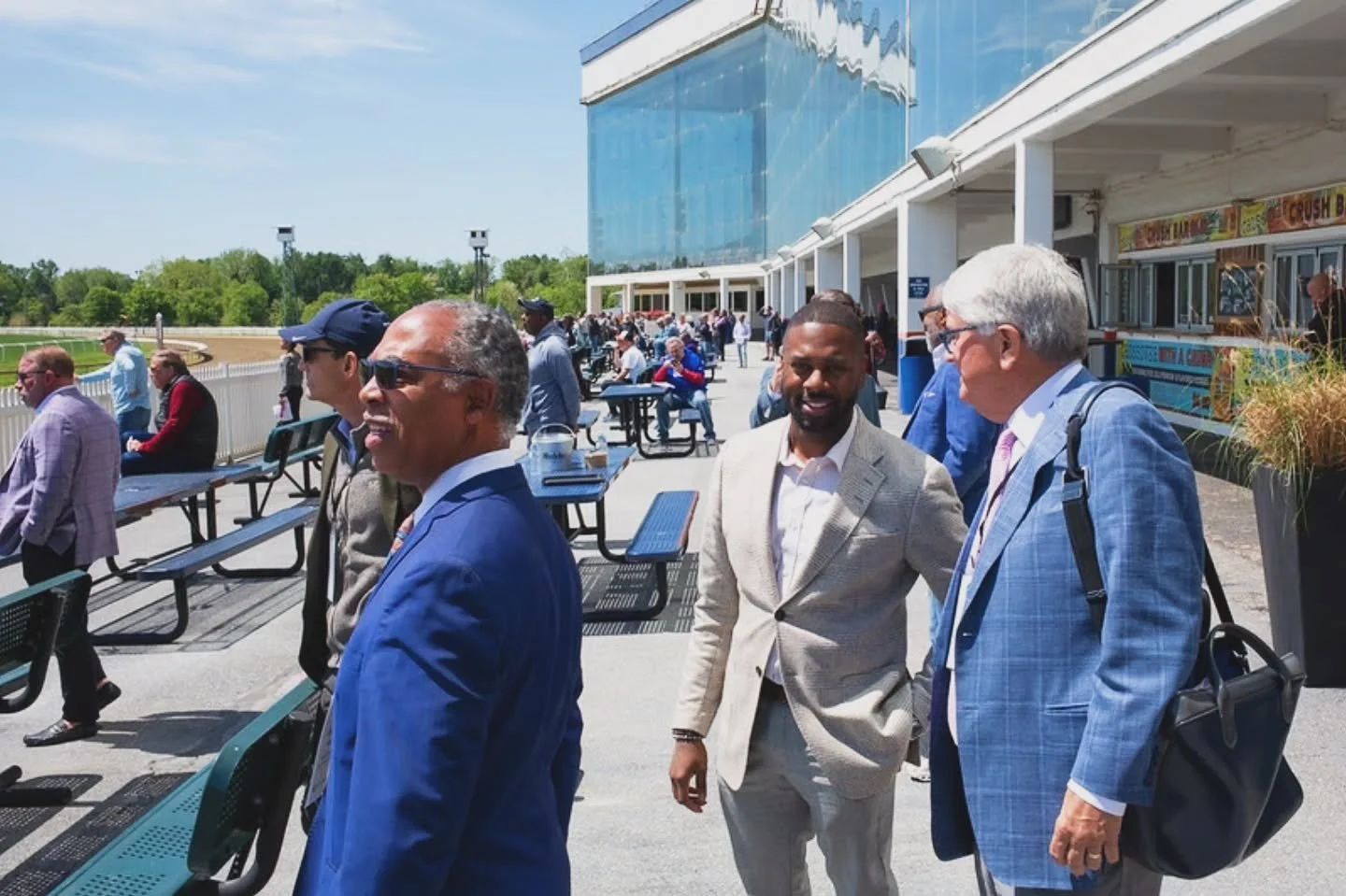Day at the races. @greaterbaltimorecommittee discussing #economicdevelopment

Photos by @halfdanish