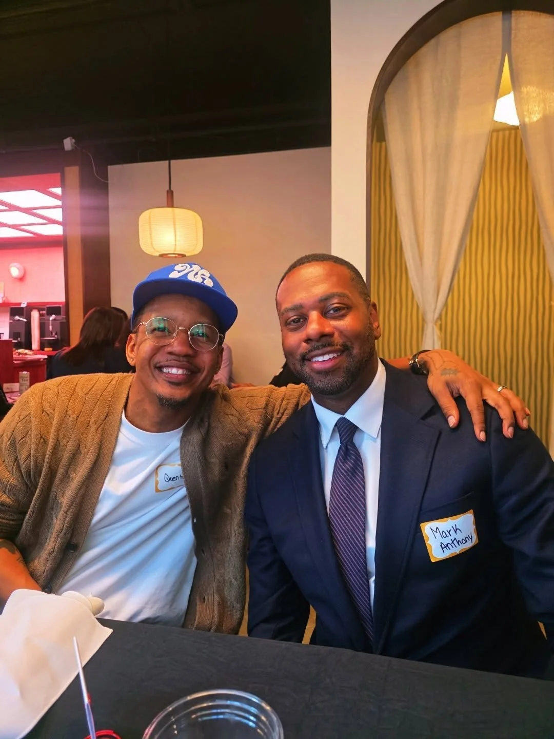 With my brother @quentinvennie for an amazing conversation at @equiteaco