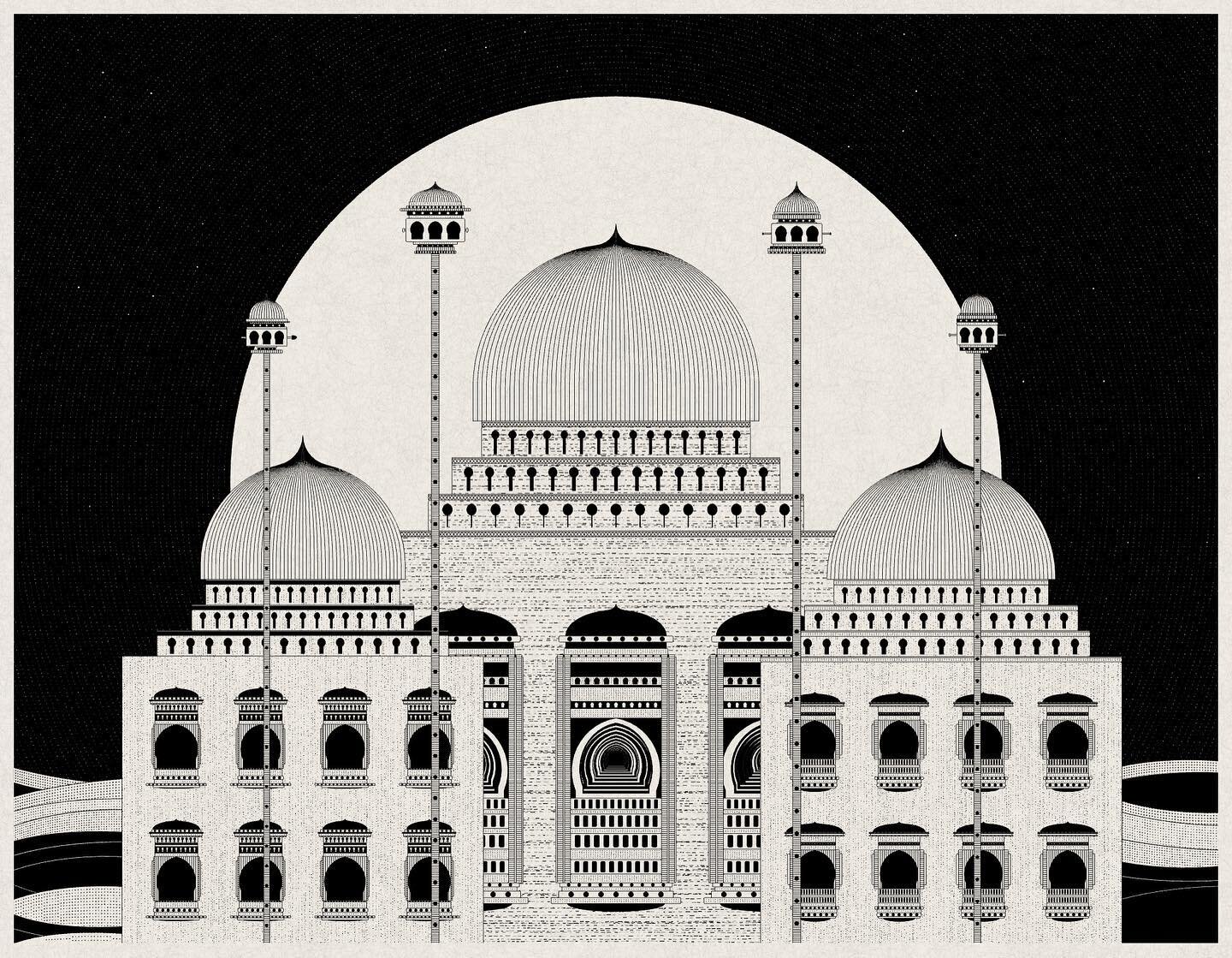 Today&rsquo;s #genuary prompt is &lsquo;inspired by Islamic art.&rsquo; I took the opportunity to generate a mosque, 100% made with code 🌙

#genuary17 #genuary2024 #generative #generativeart #creativecoding #creativecode #algorithmicart #genartclub