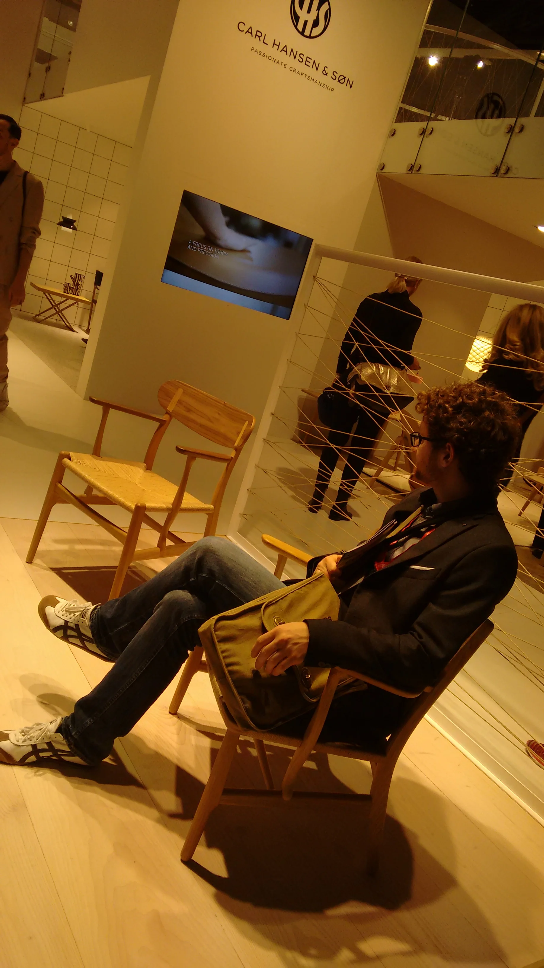 Carl Hansen & Sons recently released a design by Hans Wegner, CH26. Wegner is a personal hero of mine. / Carl Hansen & Sons ha empezado a producir un diseño de Wegner, la silla CH26. Wegner es mi mayor referente como diseñador.