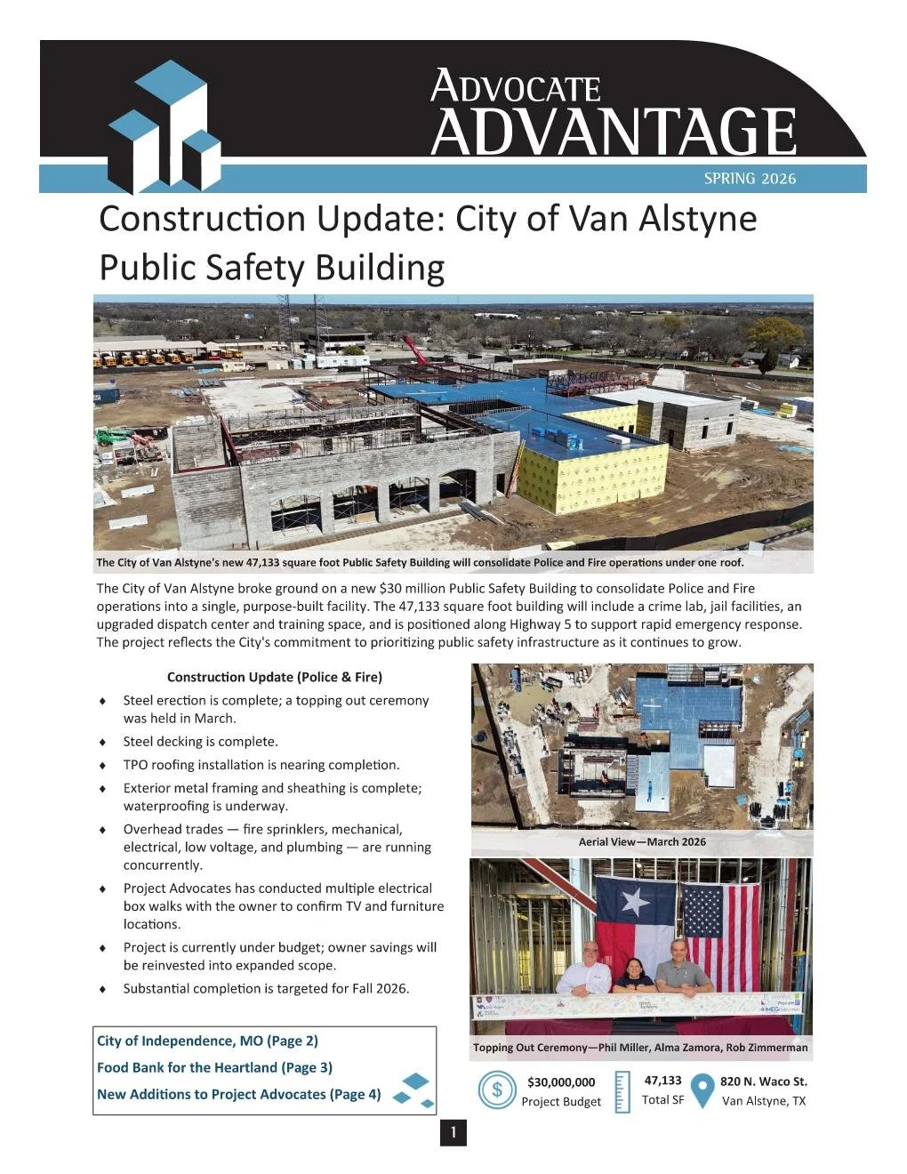 Spring 2026 Newsletter