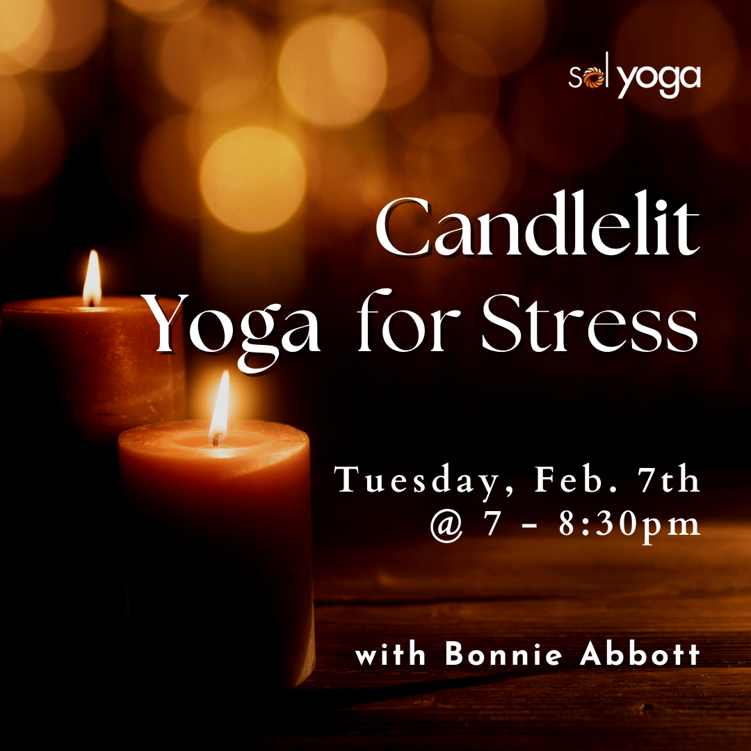 Candlelit Yoga for Stress (in-person)