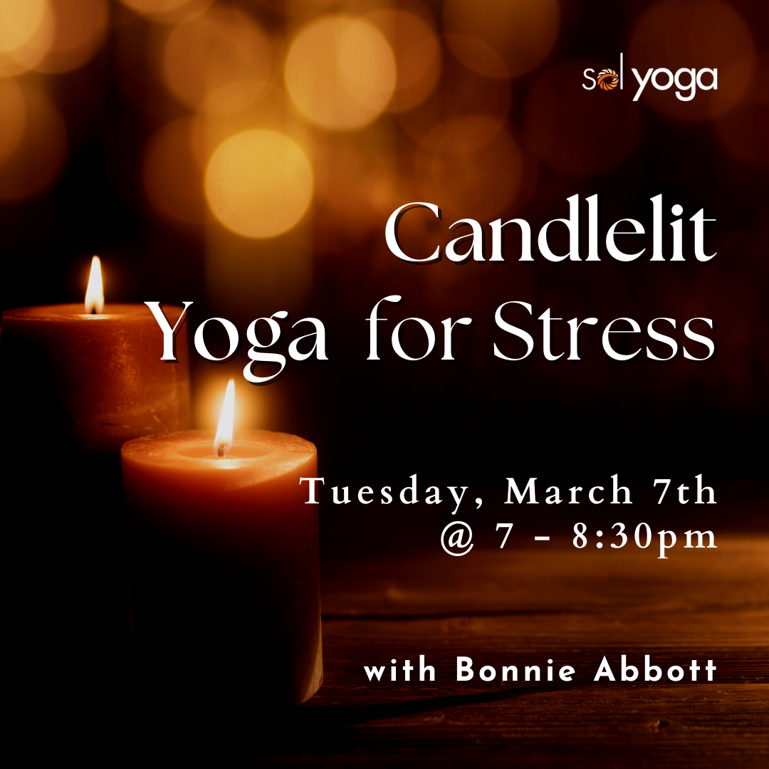 Candlelit Yoga for Stress (in-person)