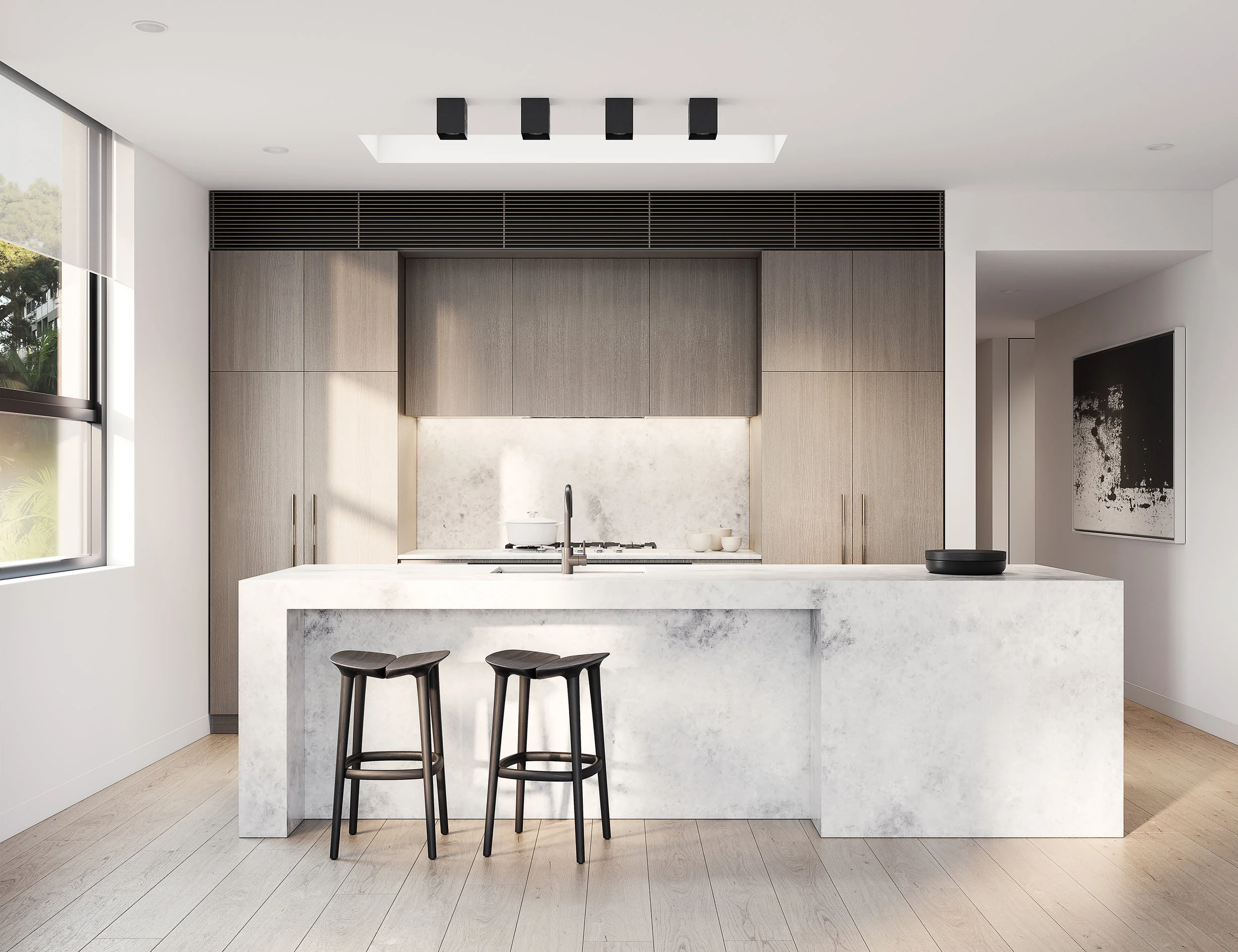 Large Arts worked seamlessly with the project team to bring together the vision of the developer and designers to bring this extraordinary project to life.