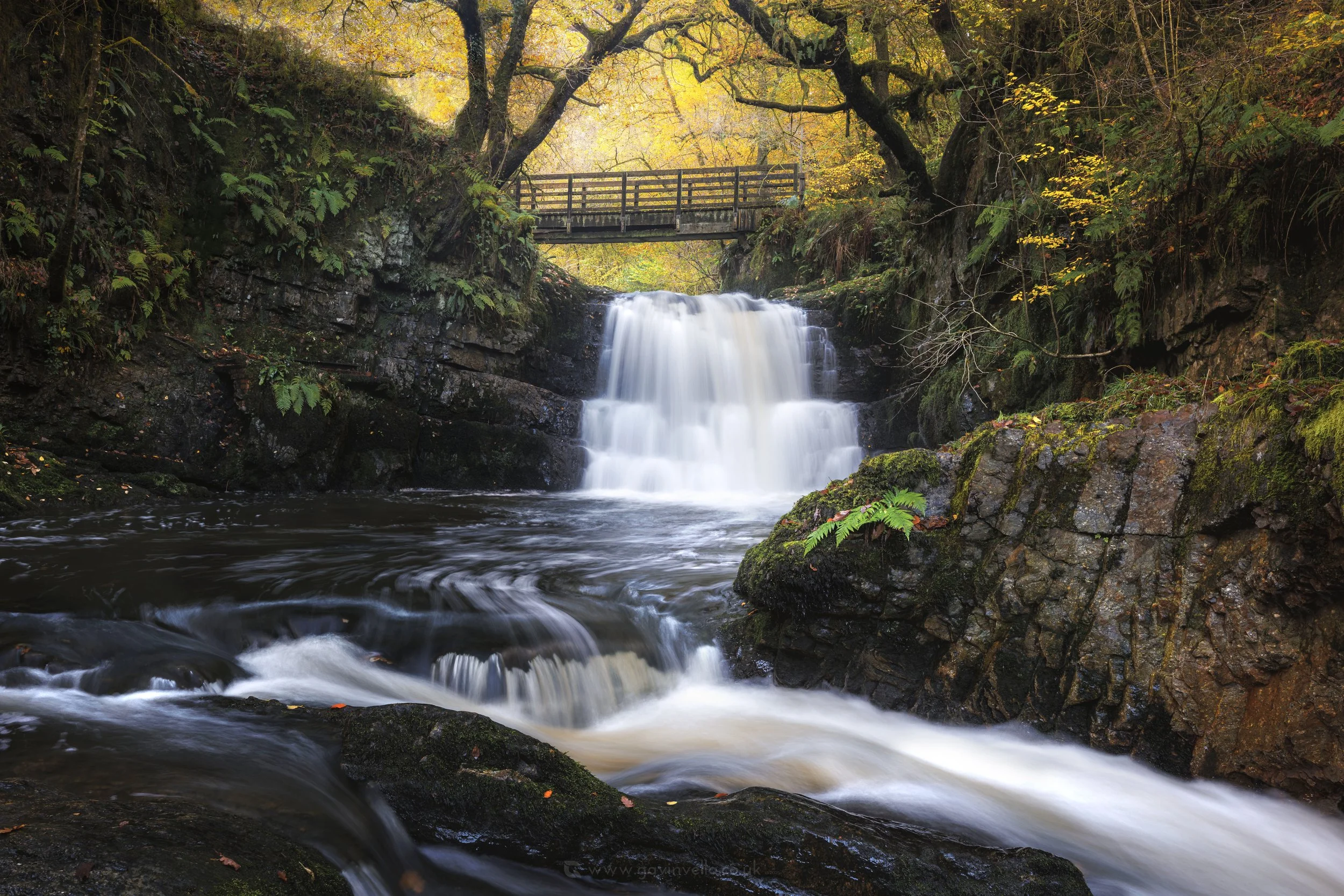 Sychryd Waterfalls