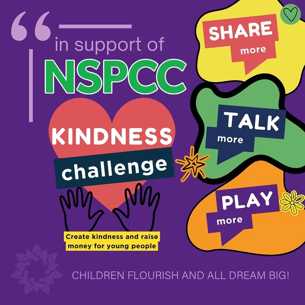 Friday 10th October is NSPCC Kindness Challenge. We are raising money for the charity so important to us as children. Please help Treffos to spread the kindness by making a donation.
https://gofund.me/f3fdb4ec9