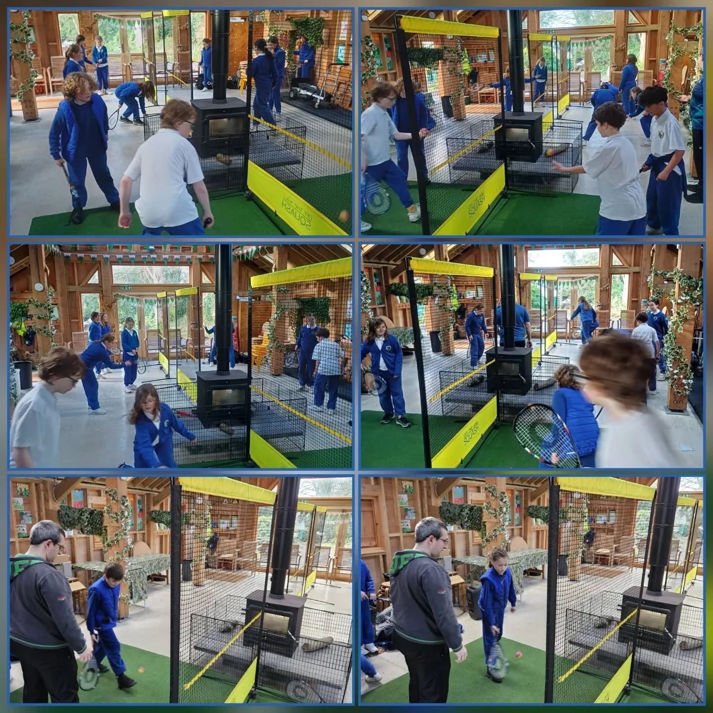 Years 4, 5 and 6 had great taster sessions in squash this afternoon. It would be great to see some of the children be inspired by today's session. Who knows whether we have the next Welsh Squash Champion in our midst!!