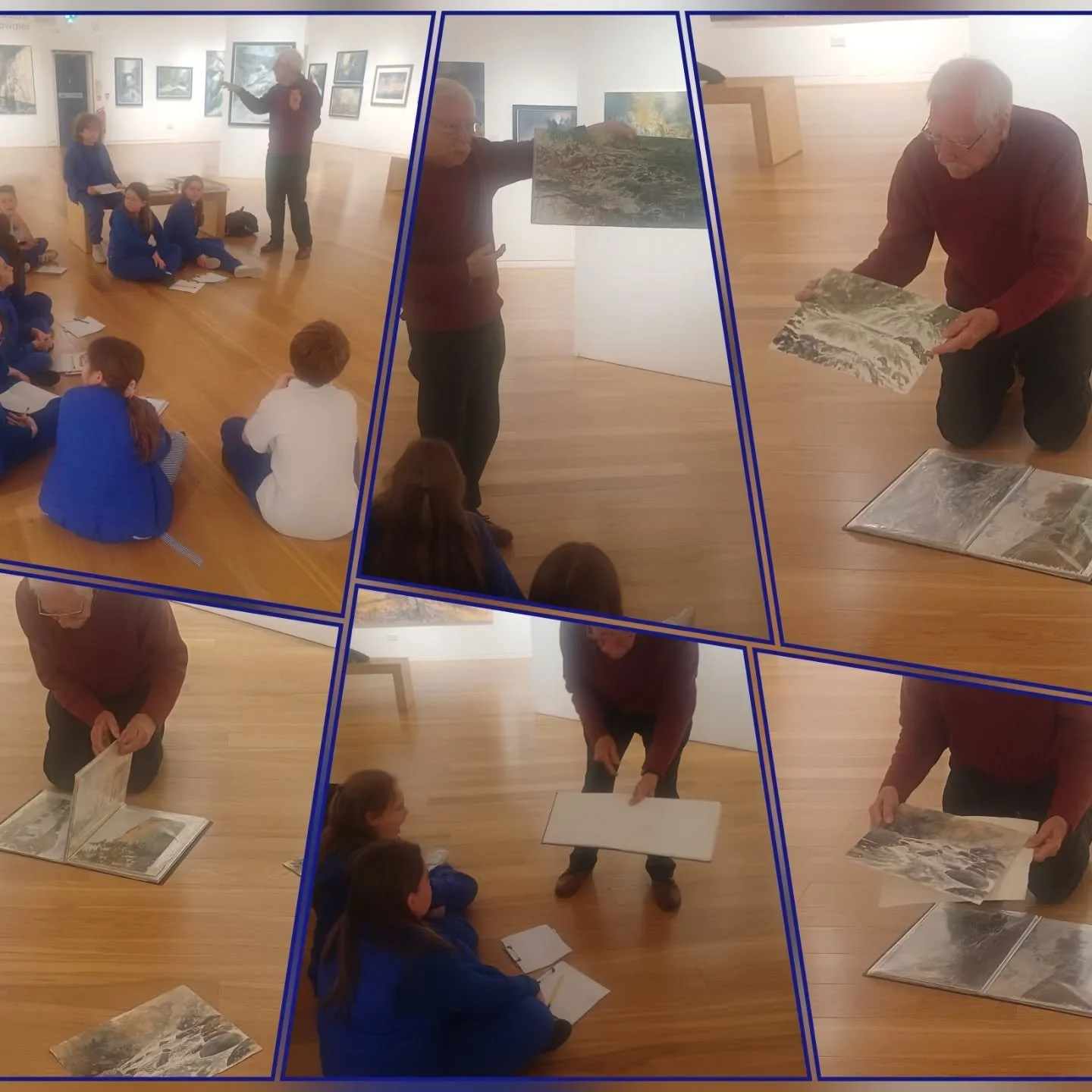 Year 6 had a great morning at Oriel Mon. During their workshop they discovered more about The Royal Charter and handled actual artifacts from the wreckage. They then admired the amazing art expedition of Keith Bowen and Jeremy Yates, Groundwater. The