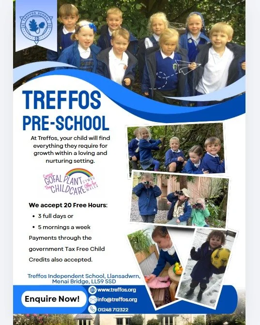 Treffos has enjoyed a good relationship with St Gerards for nearly half a century and we are really saddened that, after over a 100 years of serving families in Anglesey and Gwynedd, it is no longer an option, particularly for our year six pupils.
Ou