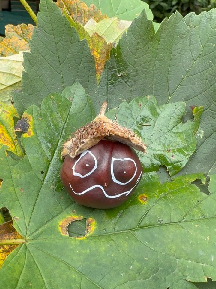 🍂 Our little Kindergarten class had the loveliest afternoon in the woods! 🌳

We searched for big leaves, talked about the beautiful autumn colours and carefully threaded our leaves onto sticks to create our very own autumn creatures. 🍁 They each c