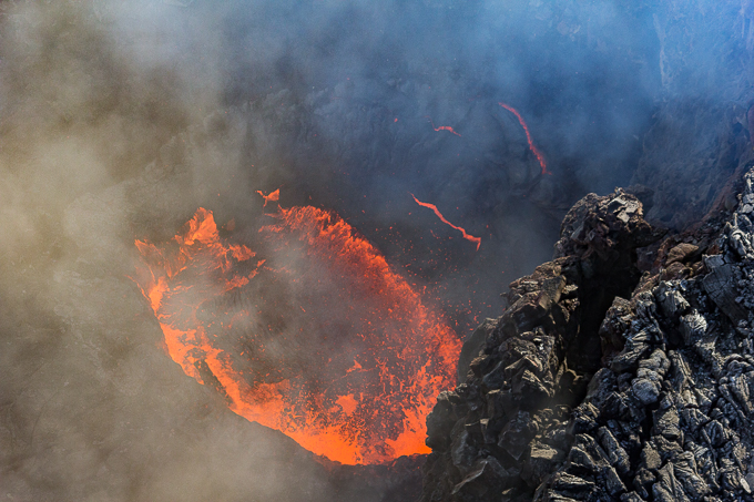 Lava, at last!