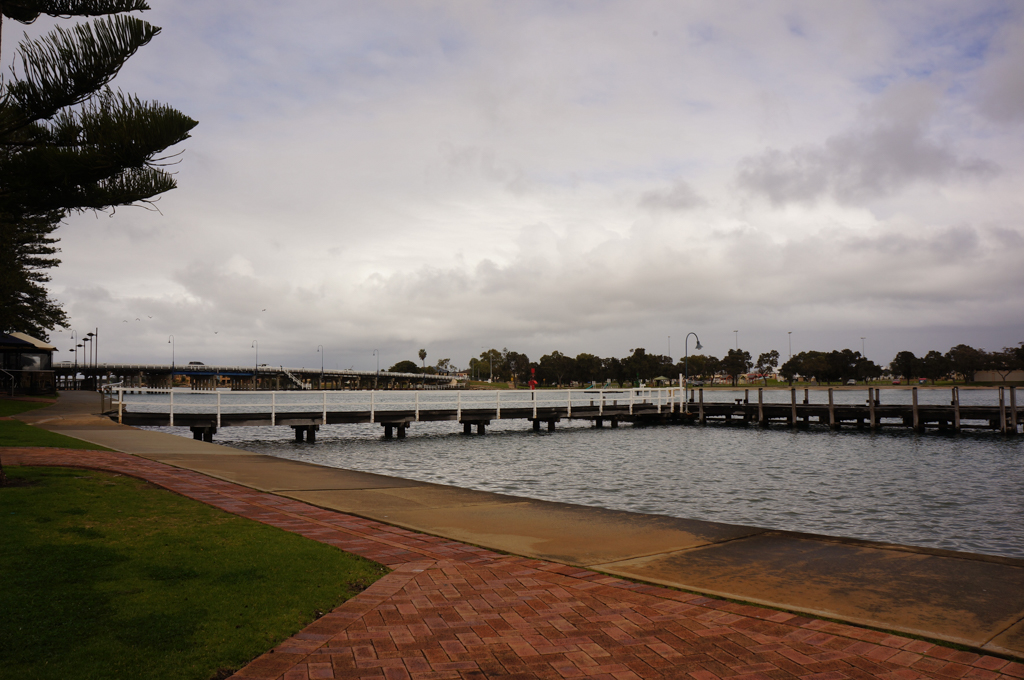 Peel Inlet and Old Mandurah Bridge