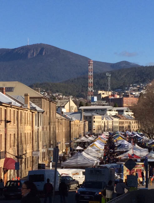 Salamanca Market – a Hobart institution! 