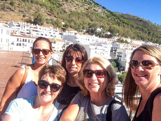 The ' Plus 1's ' out for the day in Mijas