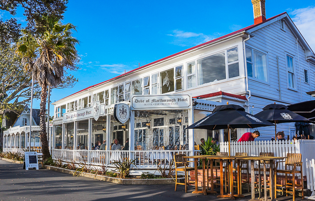 Duke of Marlborough Hotel – granted NZ’s first liquor license