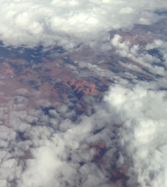 Uluru from the air