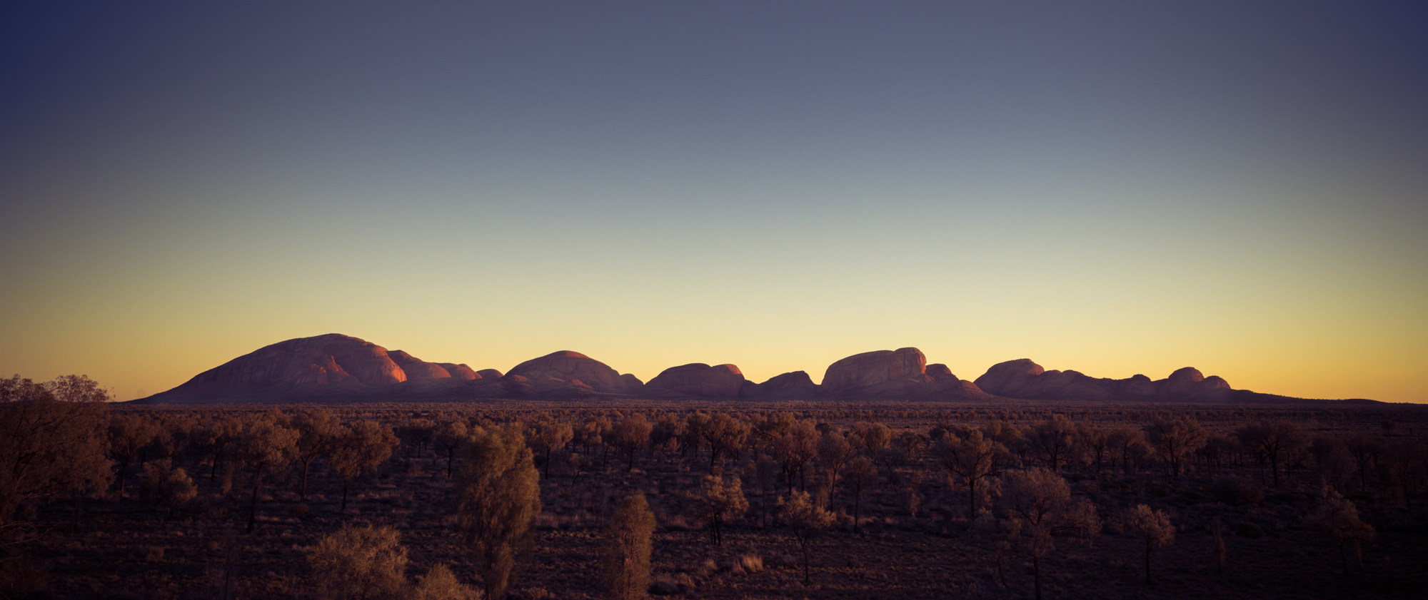 Sunrise from the dune viewing platform