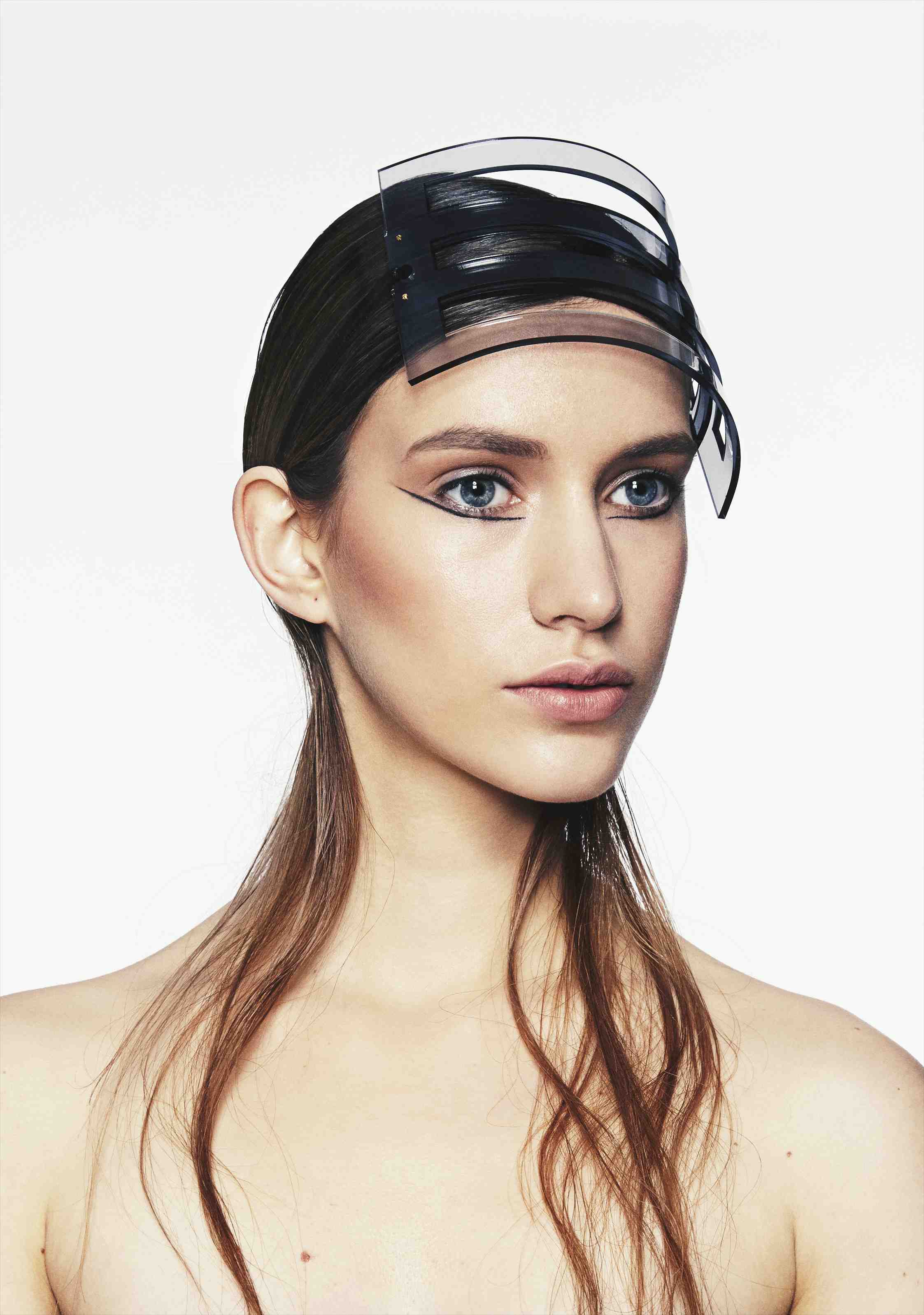 Perspex Slotted Headband