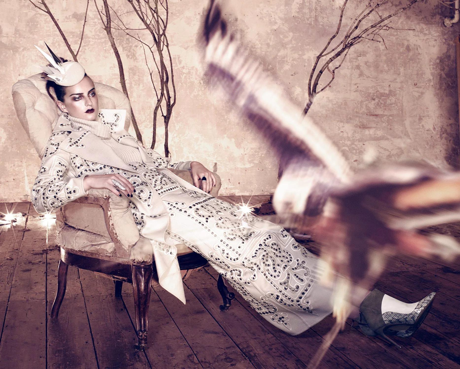 Multi Point Beret - Financial Times: How to spend it (Styled by Hannah Teare)