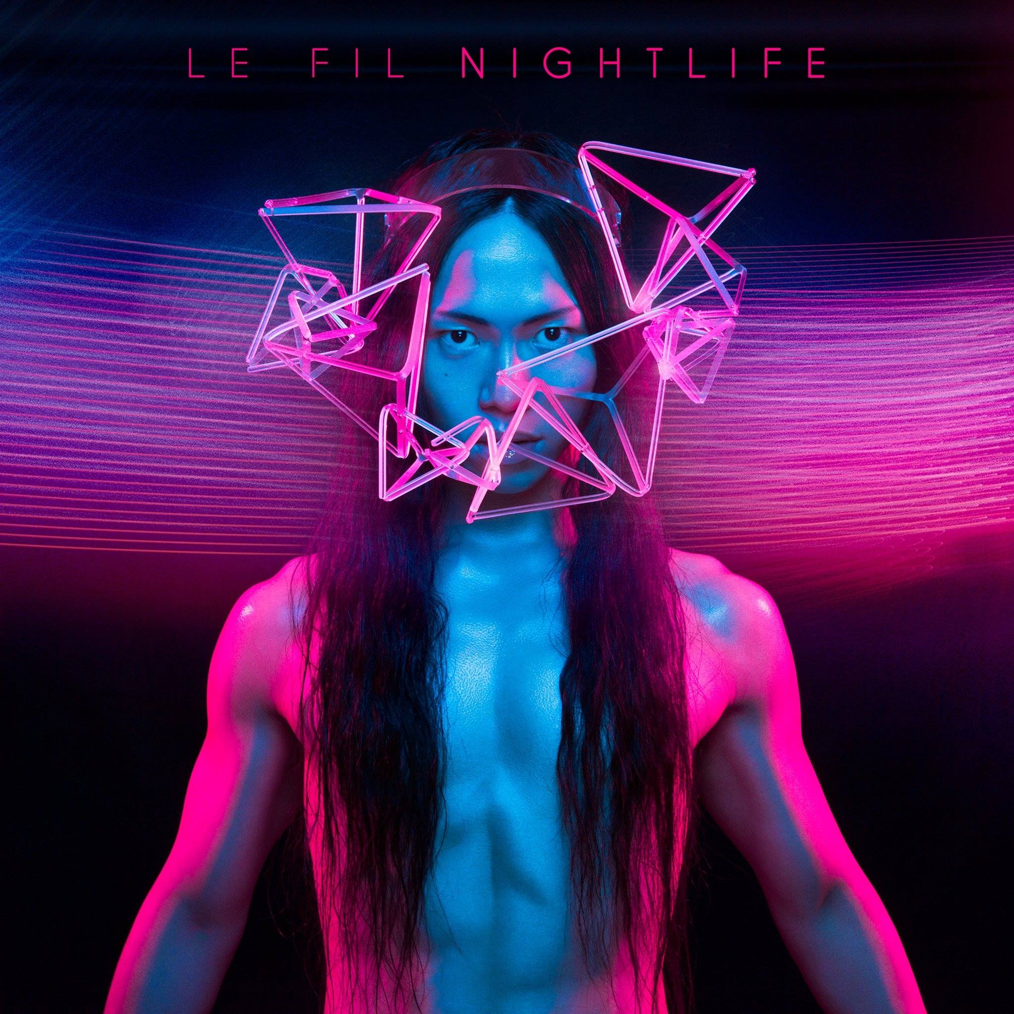 Wave Headpiece - Le Fil - Nightlife EP - Album Artwork Cover